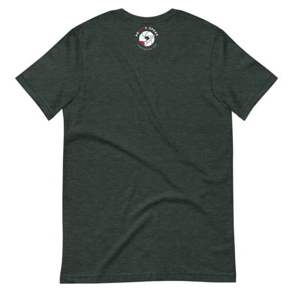 Unisex Staple T Shirt Heather Forest Back 629fd442c694f.jpg