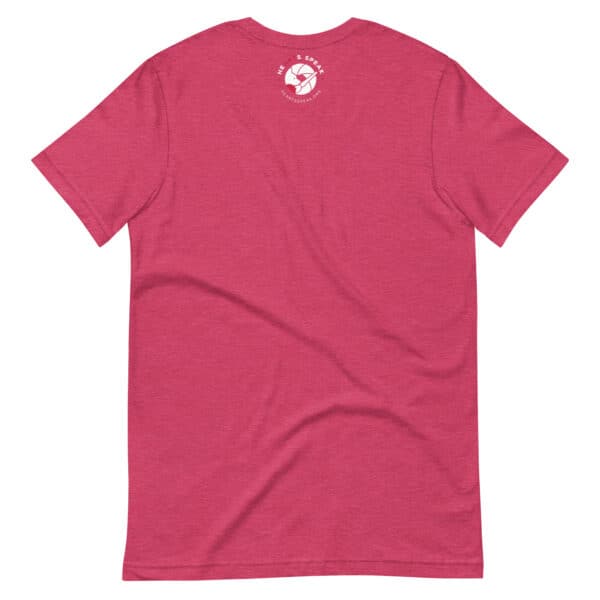 Unisex Staple T Shirt Heather Raspberry Back 629fd442d4064.jpg