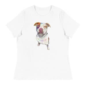 womens relaxed t shirt white front 6298fba3c57d1 300x300 - "Family" Women's Relaxed T-Shirt